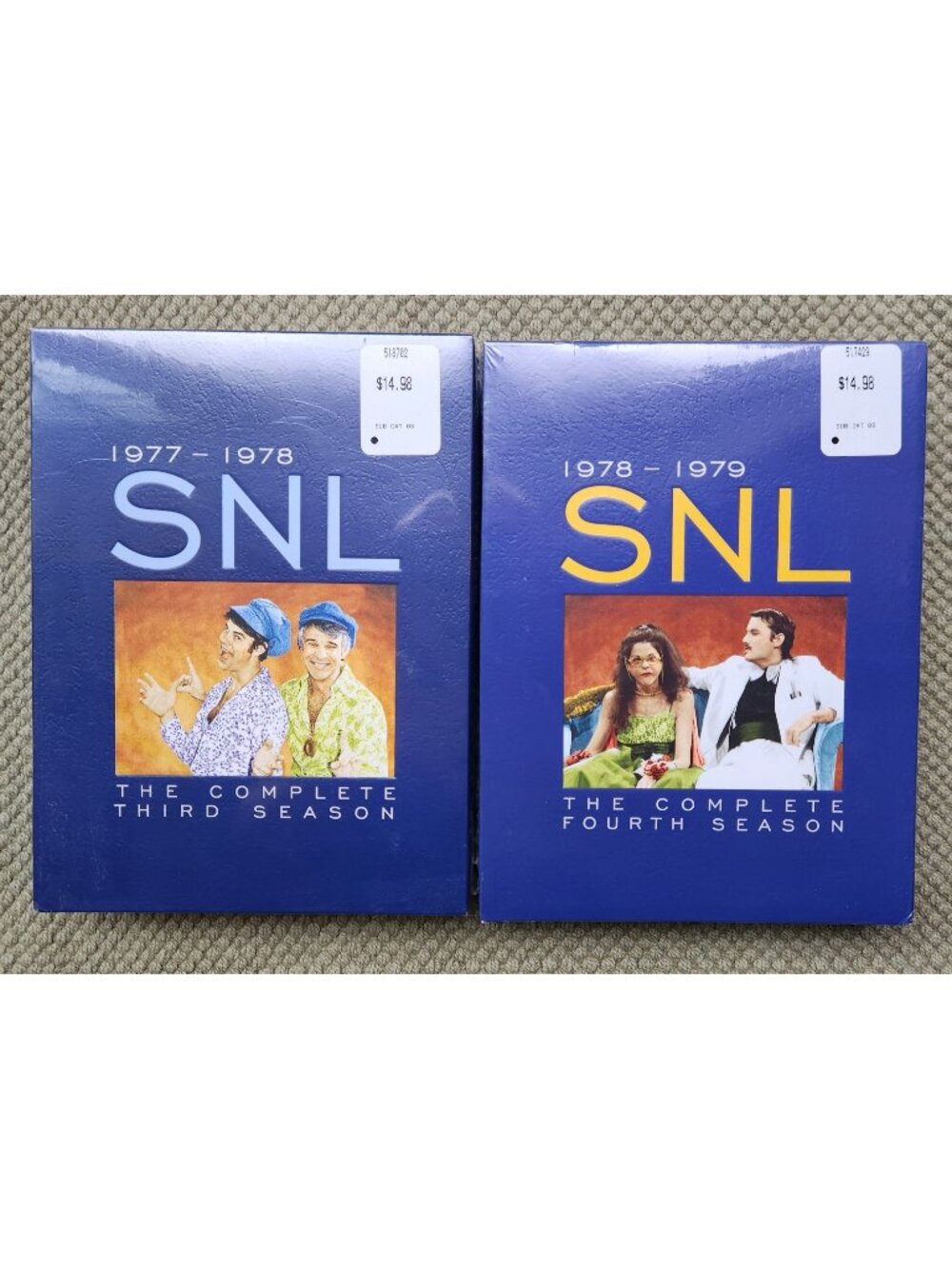 Saturday Night Live Complete Seasons 3 and 4 SNL 1977-1978 1978-1979 NEW SEALED